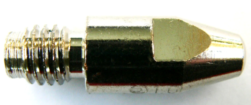 Stromdüse M 8 x 30 vernickelt MHS  Ø 1,0 mm