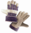 Arbeitshandschuhe 5-Finger, Spaltleder mit Baumwollstulpe, Doppelnaht, Flauschfutter, Gr. 10,5
