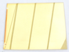 Deckgläser gelb beschichtet, spritzerabweisend 90x110 mm