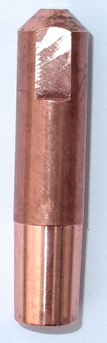 Punktschweißelektroden Bauform B2 MK 11:10=12 Nr. 21 Länge 75 mm